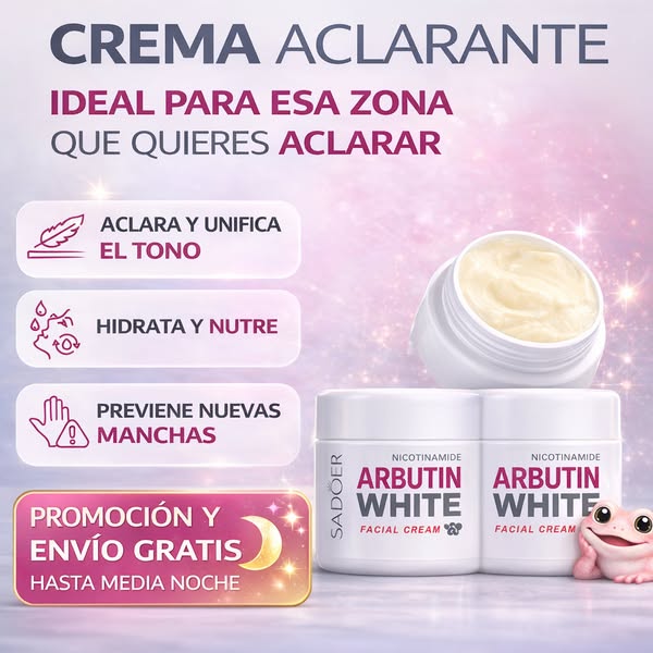 Arbutin White® - Crema Aclarante Facial
