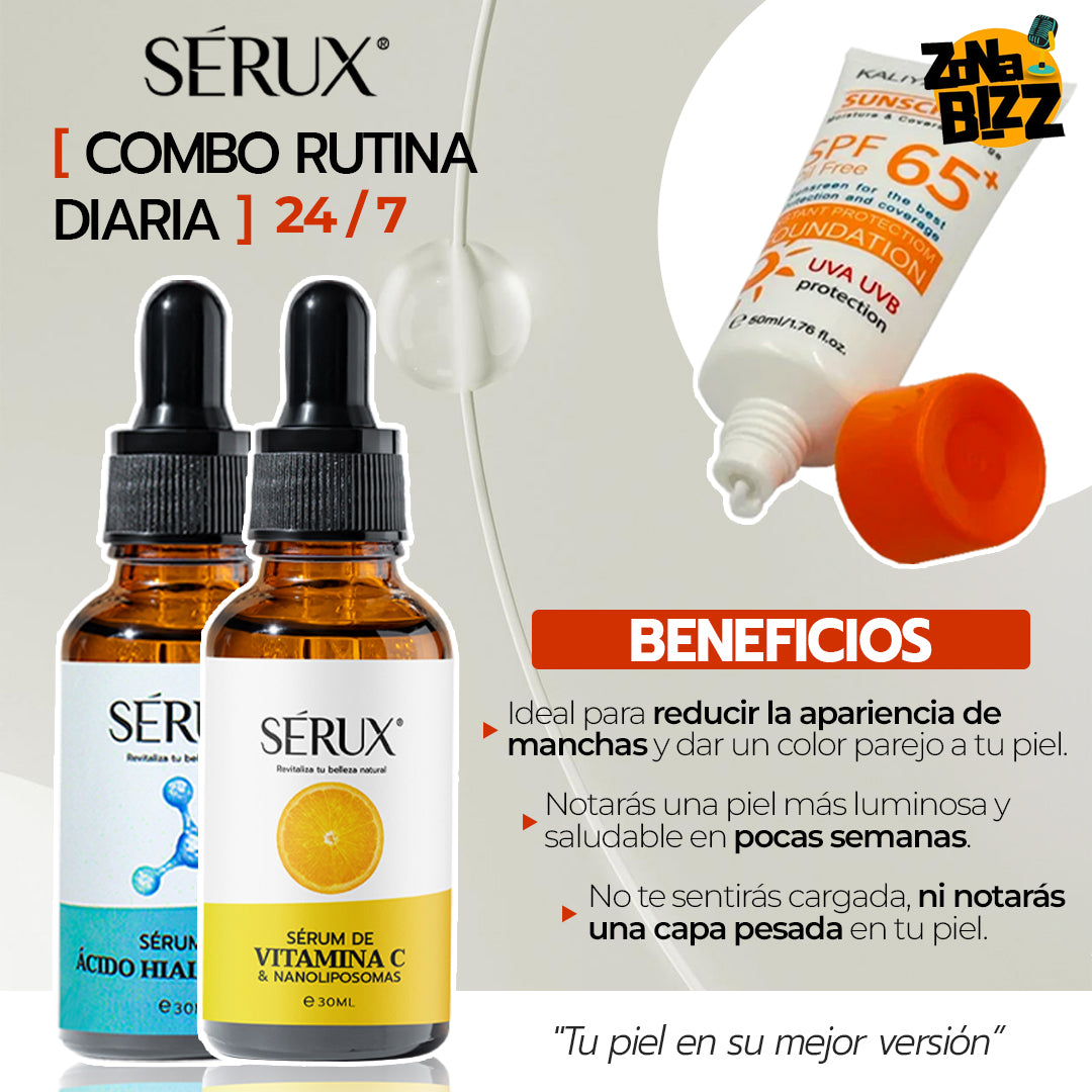 ✨ Piel radiante, hidratada y protegida en solo 3 pasos diarios