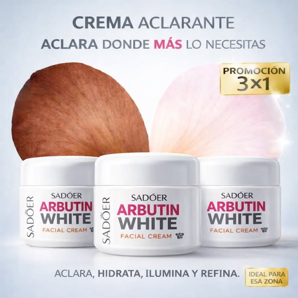 Arbutin White® - Crema Aclarante Facial